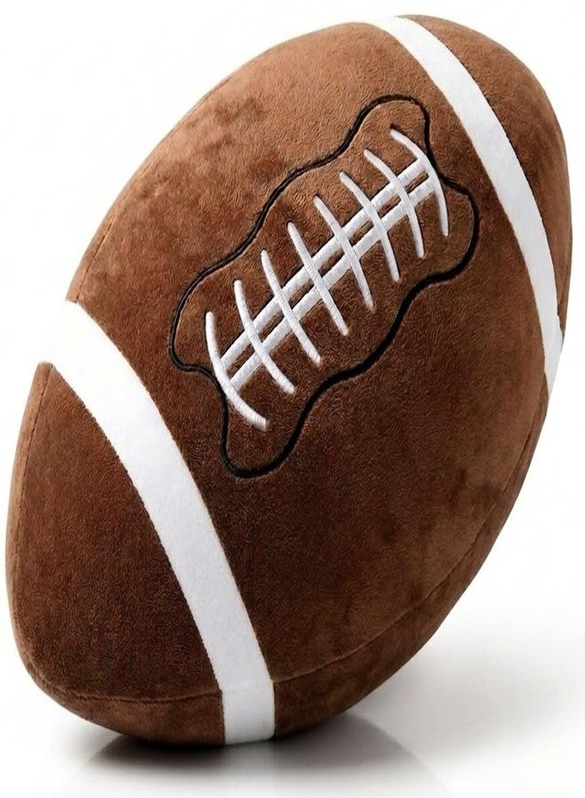 MSYA Football Throw Pillow 20x12 Inch, Soft Plush American Football Pillow for Couch, Bed & Living Room, Decorative Sports Pillow, Cozy Gift for Football Fans - Image 1