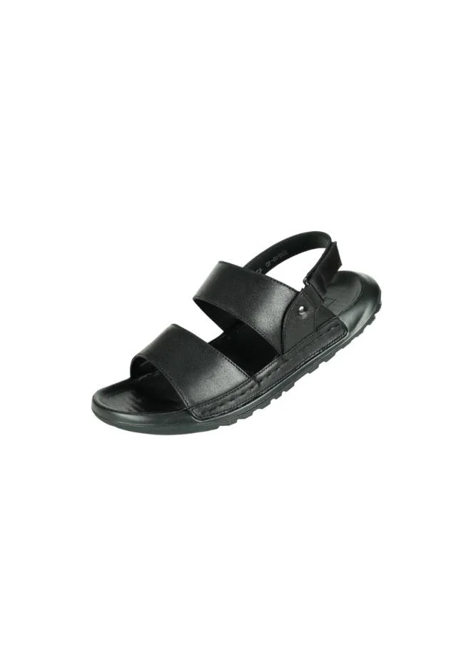 بارجيل أونو 008-3637 Barjeel Uno Mens Casual Sandals 23218-10 Black