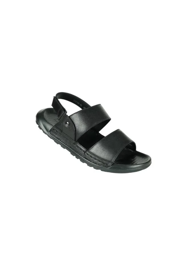 بارجيل أونو 008-3637 Barjeel Uno Mens Casual Sandals 23218-10 Black