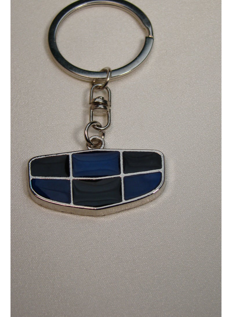 جيلي شعار مفتاح سلسلة حلقة رئيسية لسيارة جيلي المعادن المفاتيح - Image 4