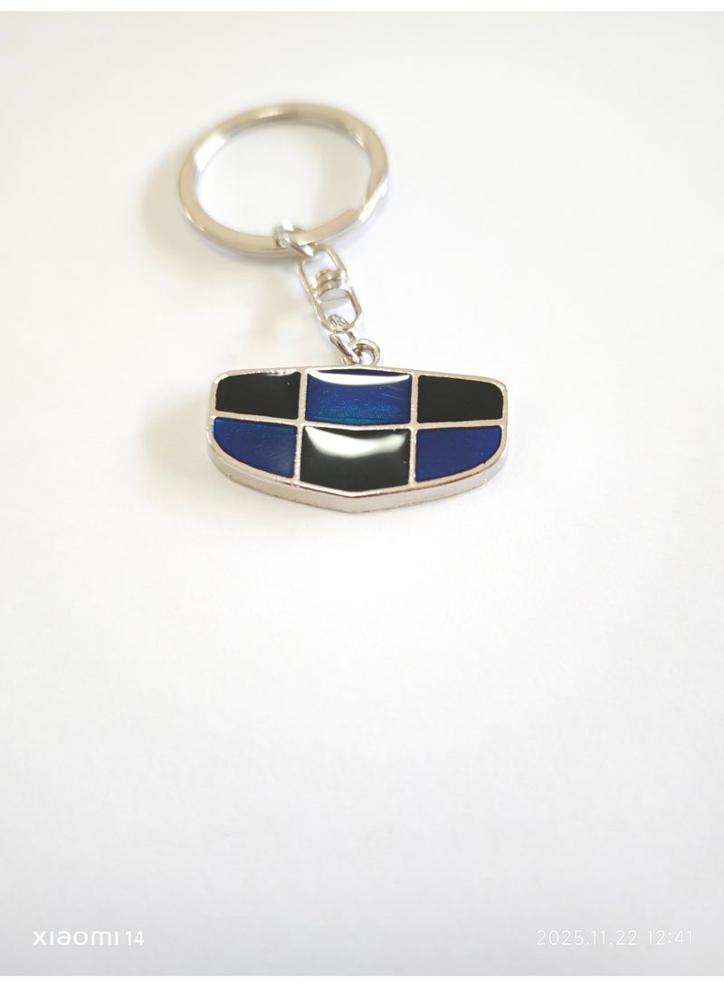 جيلي شعار مفتاح سلسلة حلقة رئيسية لسيارة جيلي المعادن المفاتيح - Image 3