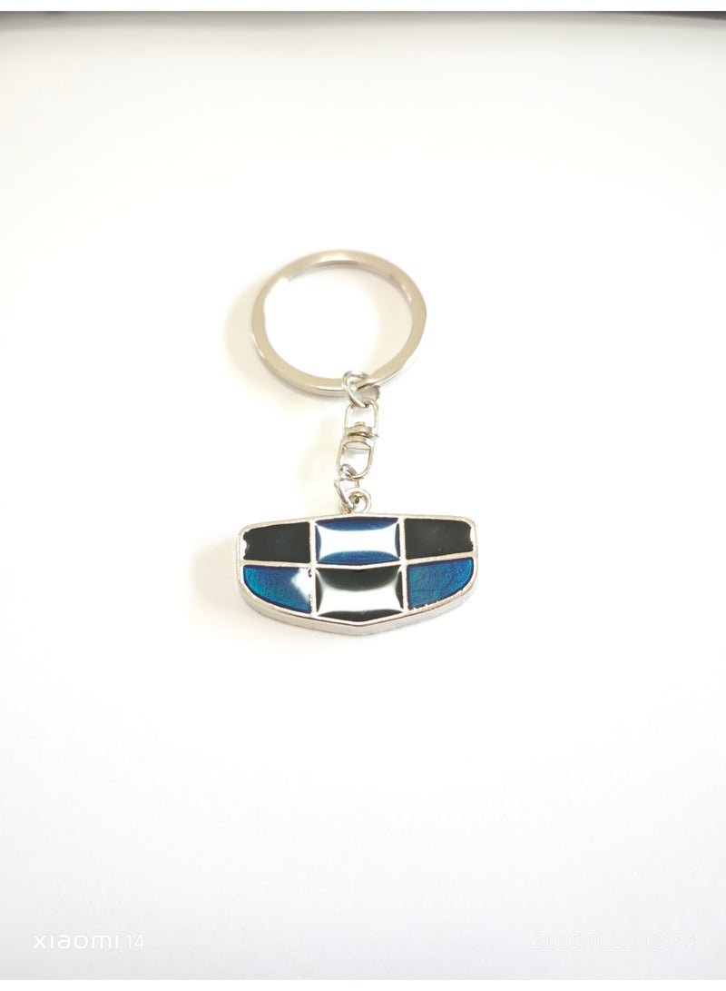 جيلي شعار مفتاح سلسلة حلقة رئيسية لسيارة جيلي المعادن المفاتيح - Image 2