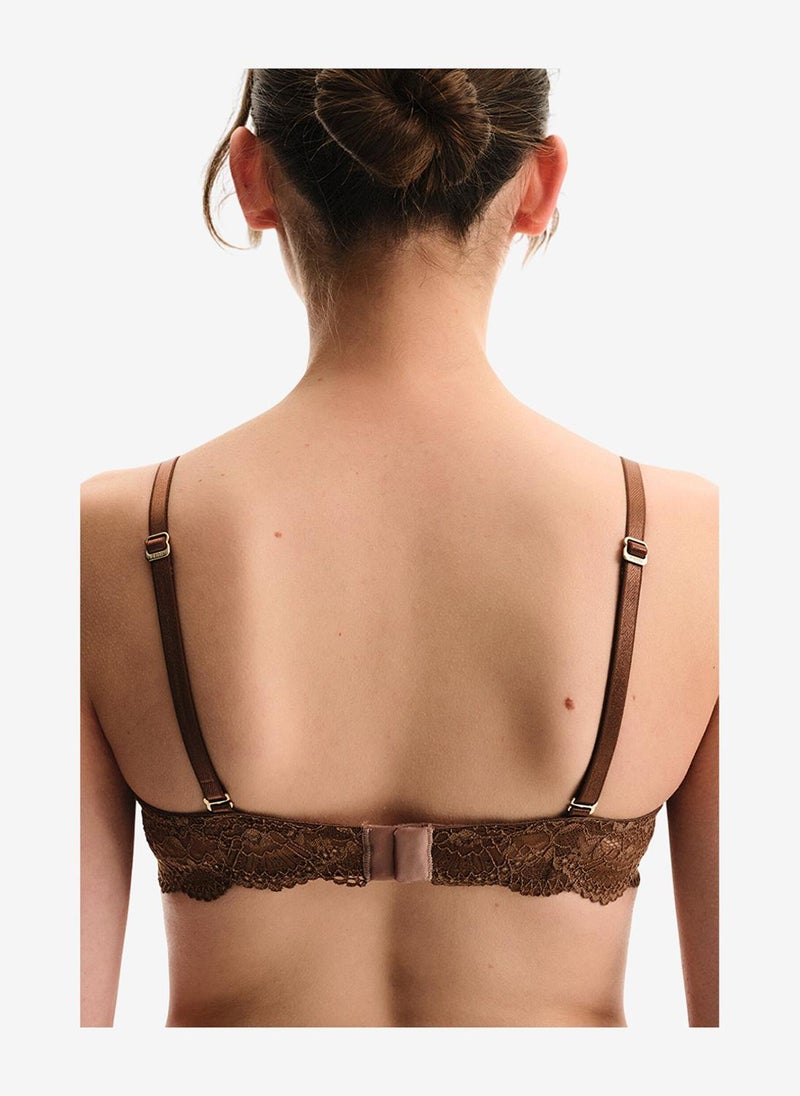 Penti Women Wow Essetials Brown Strapless Wired Padded Bra - Image 2