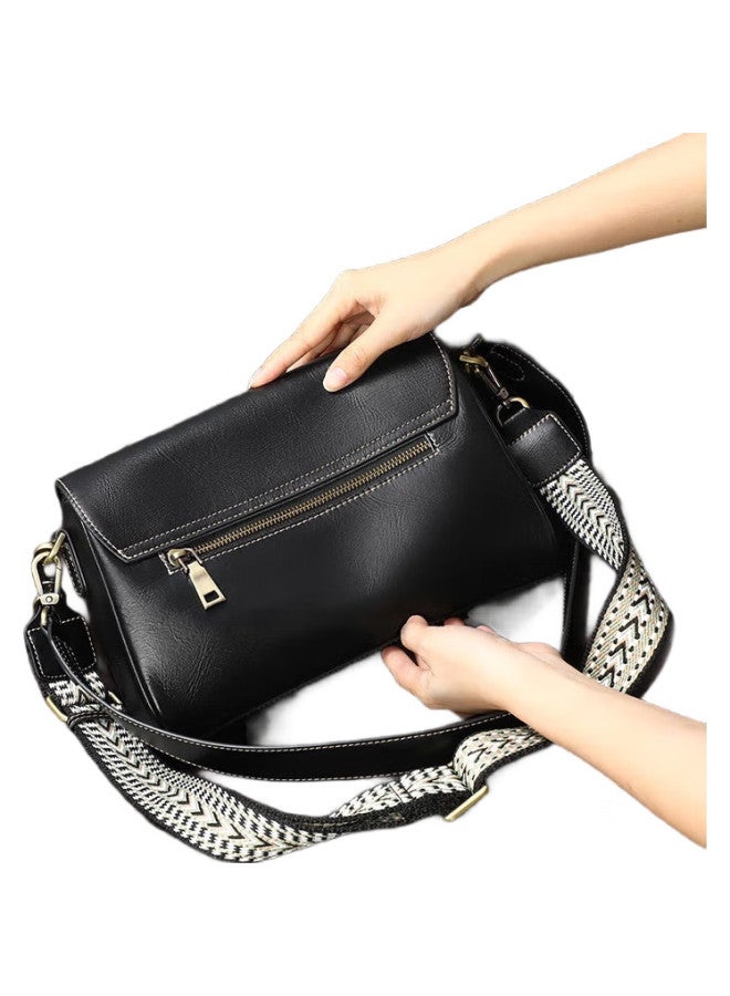 Viney Cowhide Shoulder Bag Women'S Brand Diagonal Pillow Bag Light And Simple Single Shoulder Bag New Year Birthday Gift For Girlfriend Wife - Image 2