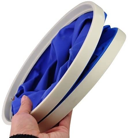DITCAFOS Collapsible Foldaway Bucket Portable Foldable Water Pail for Outdoor CampingCar WashingFishingHikingMulti Color - Image 2