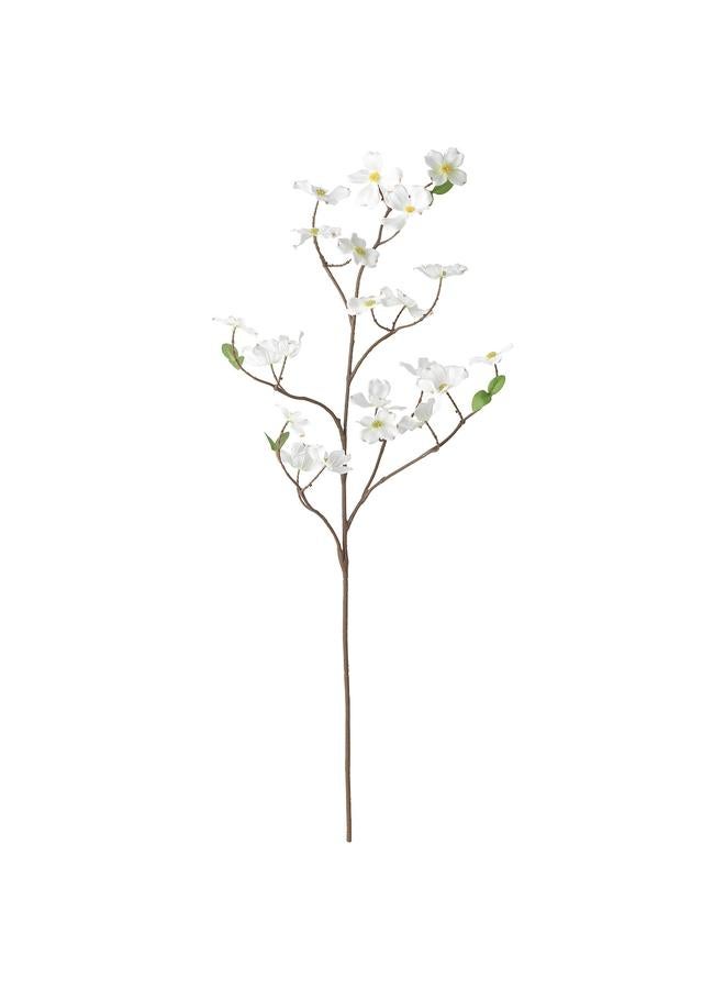 Zaboon Artificial spray, in/outdoor/Dogwood white, 100 cm - Image 1
