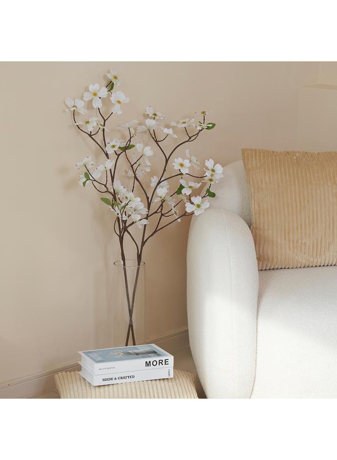 Zaboon Artificial spray, in/outdoor/Dogwood white, 100 cm - Image 3