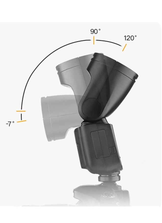 جودوكس - Godox V1-N فلاش كاميرا Speedlite لنيكون Z8 Z9 Z7 Z6 Z5 D850 D810 D750 D610 D7500 D7100 D5300 D3300 D90 D5 D4 - Image 1
