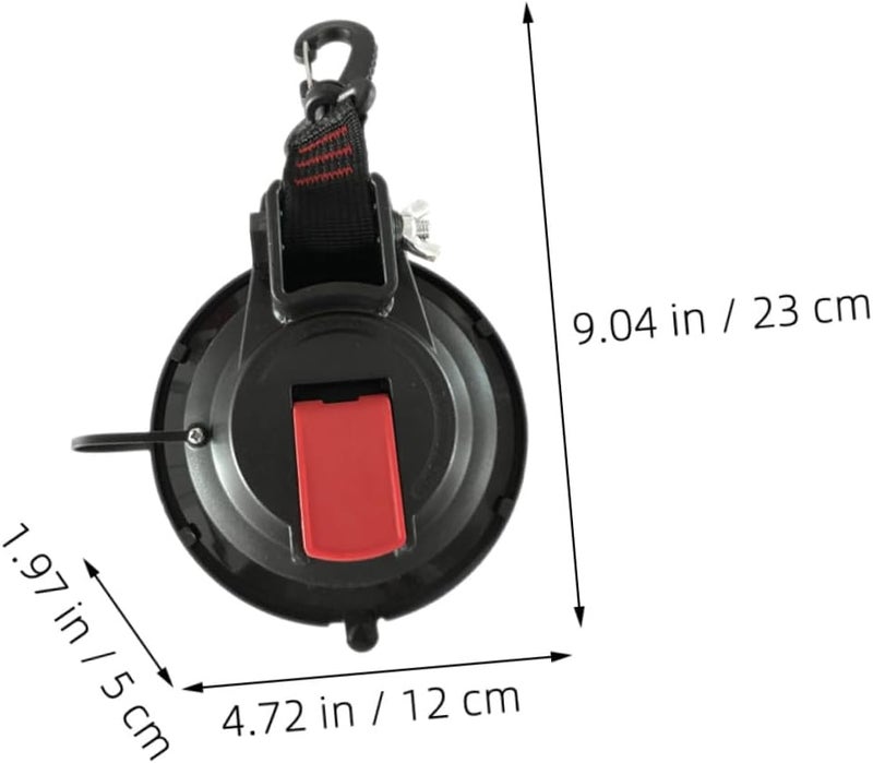 All environment compatible Outanaya Heavy Duty Car Suction Cup Hooks 12cm Vacuum Rotatable Sucker Hangers 2pcs Rubber Punch-Free Hooks for Outdoor Tent and Vehicle Storage Processed natural substance Gulf climate tested upgraded quality High strength upgraded material Comfort grip Low wear optimized design Full land route delivery Liquid tight joint Light & heavy use compatible Moisture proof Storage burden minimized build Gulf market trial optimized design Matte anti slip finish Multiple local stock source Flexible varied design Protective coating Trendy varied sizing alternatives Riyadh Jeddah Dammam ship Space saving design picks Daily life matching design Globally selected raw material Multi-use well-engineered build Dense area priority deliver Repeated use trusted quality Trendy economical quality - Image 2