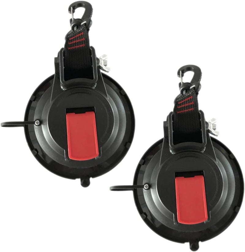All environment compatible Outanaya Heavy Duty Car Suction Cup Hooks 12cm Vacuum Rotatable Sucker Hangers 2pcs Rubber Punch-Free Hooks for Outdoor Tent and Vehicle Storage Processed natural substance Gulf climate tested upgraded quality High strength upgraded material Comfort grip Low wear optimized design Full land route delivery Liquid tight joint Light & heavy use compatible Moisture proof Storage burden minimized build Gulf market trial optimized design Matte anti slip finish Multiple local stock source Flexible varied design Protective coating Trendy varied sizing alternatives Riyadh Jeddah Dammam ship Space saving design picks Daily life matching design Globally selected raw material Multi-use well-engineered build Dense area priority deliver Repeated use trusted quality Trendy economical quality - Image 1
