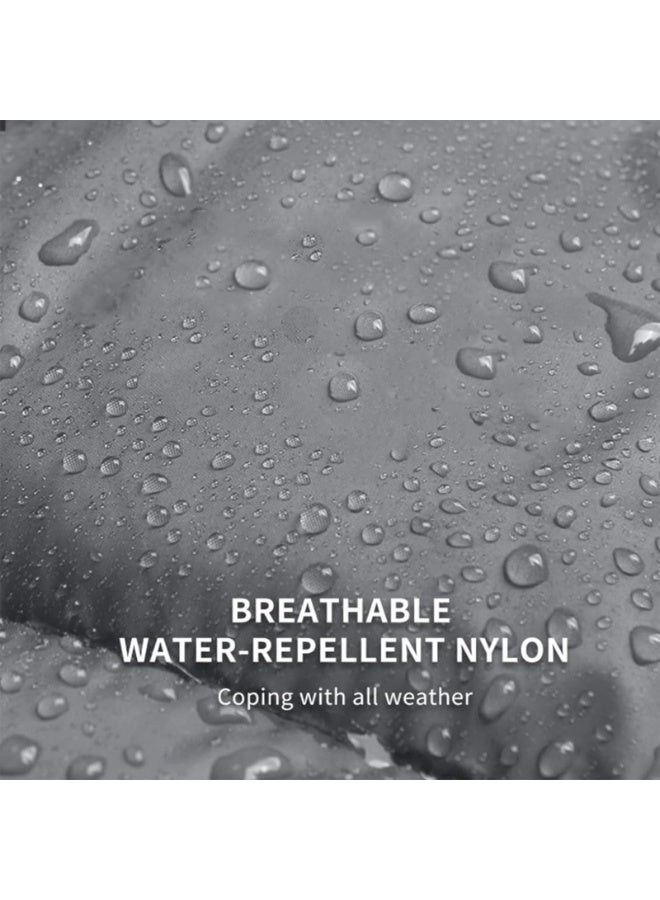 CHIYLE Outdoor Camping Poncho Blanket with Insulation Material, Ultralight Water-Resistant Warm Blanket, Perfect for Camping, Hiking, Stadium and Outdoor Activities – Grey - Image 4