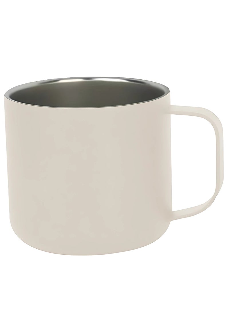 Manful Stainless Steel Matte Black Mug 350ML  - Image 1