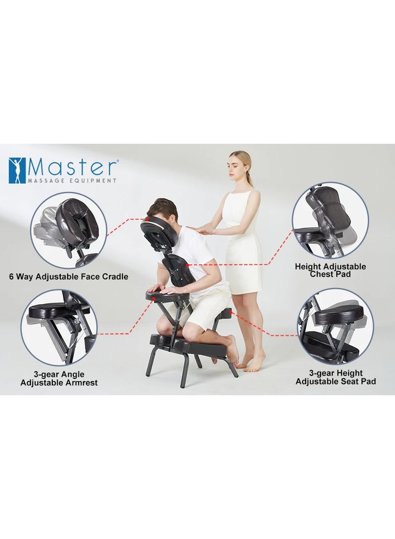 MASTER MASSAGE EQUIPMENT Master BFD Portable Massage Chair – Tool Free Design - Image 2