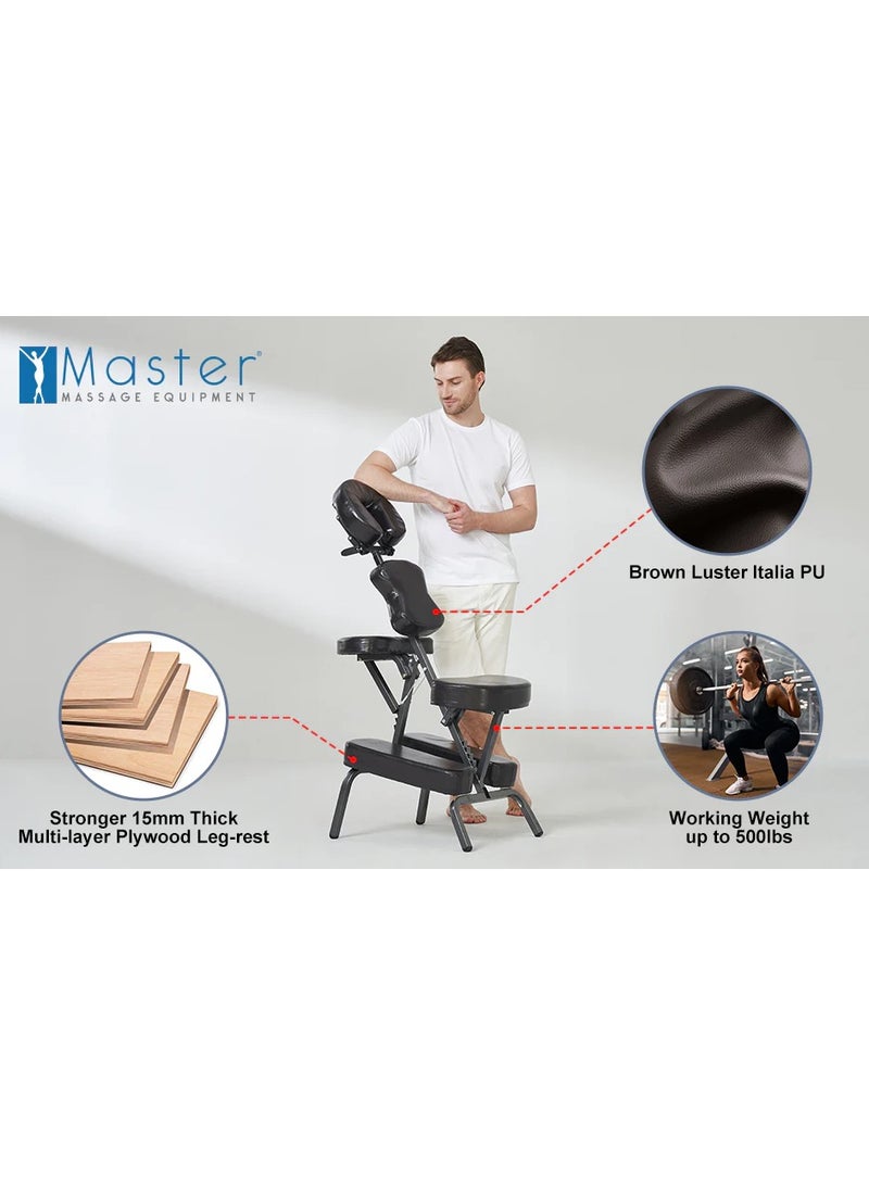 MASTER MASSAGE EQUIPMENT Master BFD Portable Massage Chair – Tool Free Design - Image 3