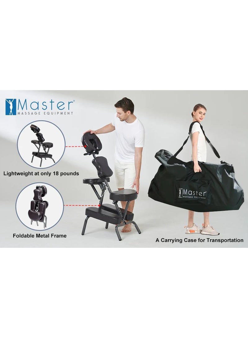 MASTER MASSAGE EQUIPMENT Master BFD Portable Massage Chair – Tool Free Design - Image 4