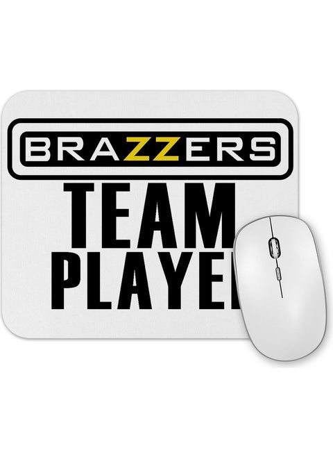 Print Shop Brazzers Logo Mouse Pad