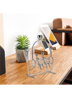 Steel Pendulum Physics Balance Toy, 2 Man Swing Theme Dynamic Balancing Instrument for Home, Office Desktop Decoration - pzsku/ZCC9E8658A0427ABDA09DZ/45/_/1727185684/7d05bed9-cd5f-4cf9-a041-79b4d9daffd6