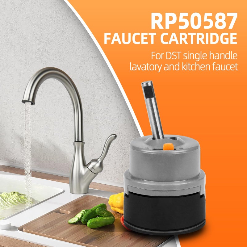 NIDIOCIP RP50587 Cartridge Valve Replacement for RP50587 Delta Cartridge, Compatible with DST Single Handle Kitchen and Lavatory Faucets - Includes Allen Wrench for Easy Installation - Image 2