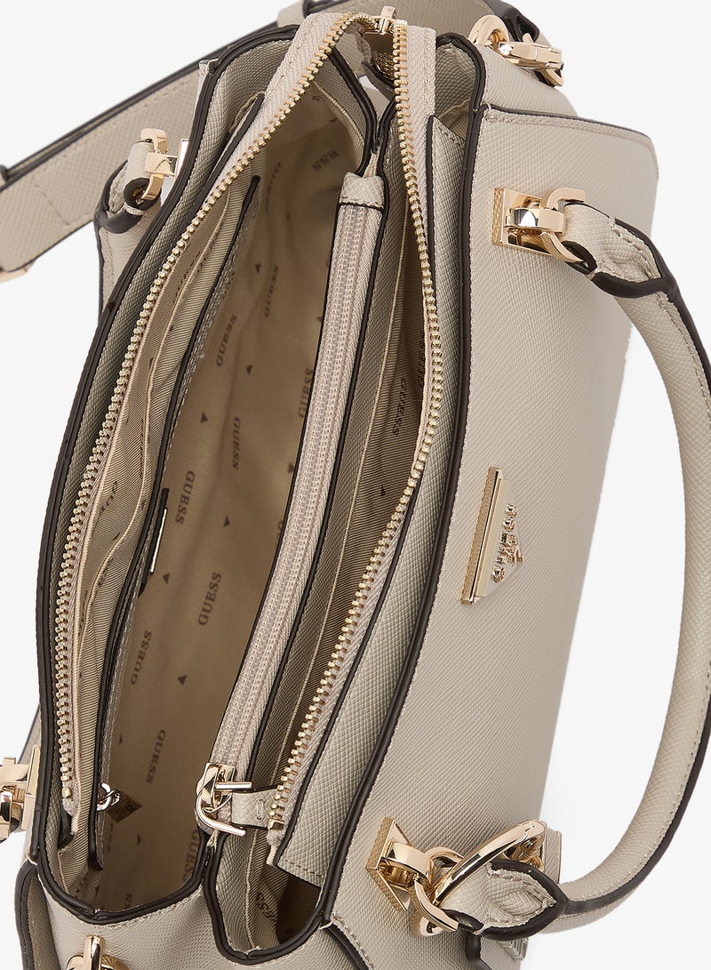 GUESS Noelle II Luxury Satchel Bag - Image 4