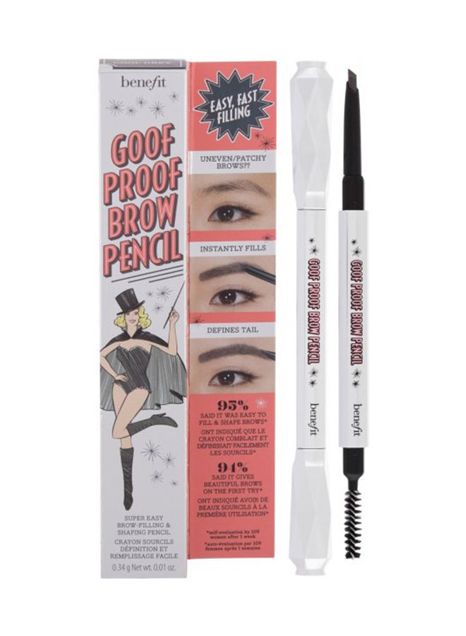 Benefit Cosmetics Goof Proof Brow Pencil 3.75 Warm Medium Brown - Image 3