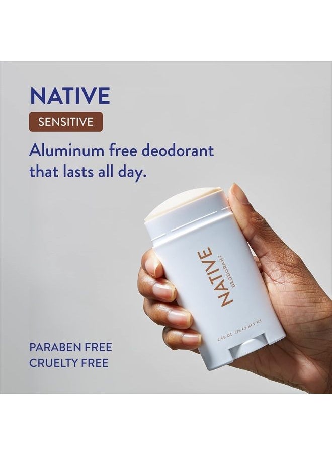 native Sensitive Deodorant | Natural Deodorant for Women and Men, Aluminum Free, Baking Soda Free, Phthalate Free, Talc Free, Coconut Oil and Shea Butter | Coconut & Vanilla (Sensitive)  - Image 2