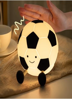 A&W Football Night Light – Rechargeable Cartoon Silicone Lamp with 3-Level Dimming, Touch Control & Timer, Inspires Kids' Love for Football, Bedside Nursery Light for Gifts & Room Décor  - Image 1