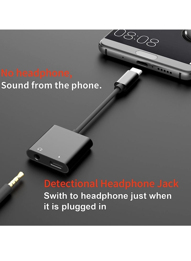 USB C to 3.5mm Headphone Adapter,60W Fast Charge,Type C Audio Jack Earphone Aux Converter,Work for iPad Pro/Air 4 - Image 5