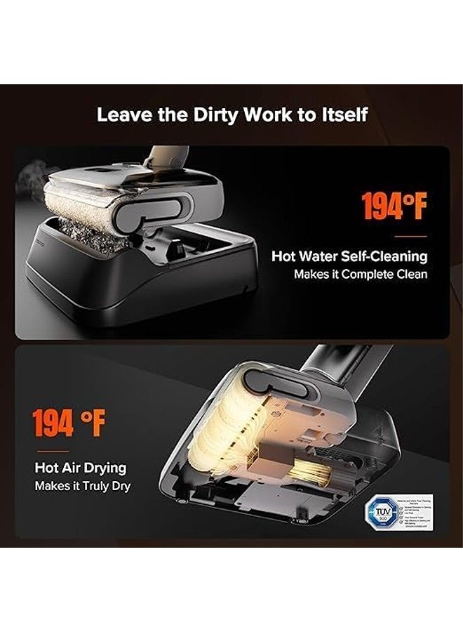 roborock F25 RT Cordless Vacuum Mop | 20000Pa Wet & Dry Floor Cleaner, Self-Cleaning Electric Mop for Tile, Hardwood, Vinyl – 180° Lie-Flat, Edge-to-Edge Cleaning - Image 4