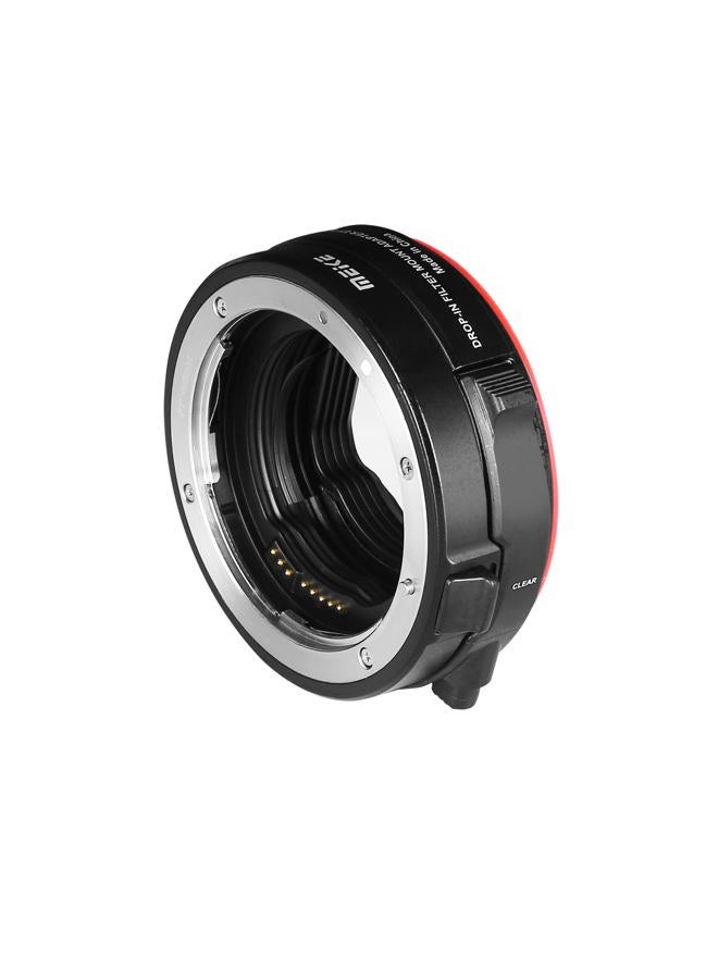 Meike محول تركيب فلتر MK-EFTR-C للكاميرات Canon EF إلى EOSR مع فلتر ND متغير وفلتر UV لكاميرات EOS R R5 R6 RP R5C C70 - Image 4