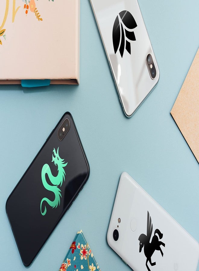 في فيفيد لفة فينيل لاصق دائم للحرف اليدوية من VViViD Mint Gloss DECO65 (7 أقدام × 11.8 بوصة) - Image 3