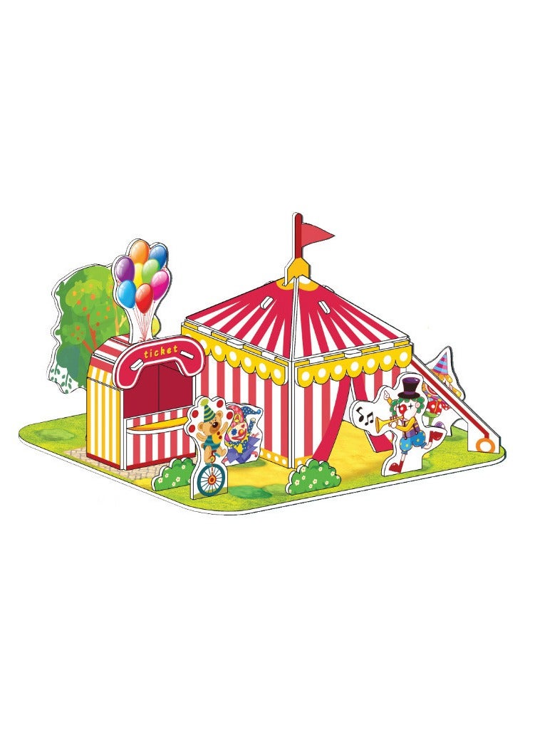 3D puzzles-Amusement Park Circus - Image 1