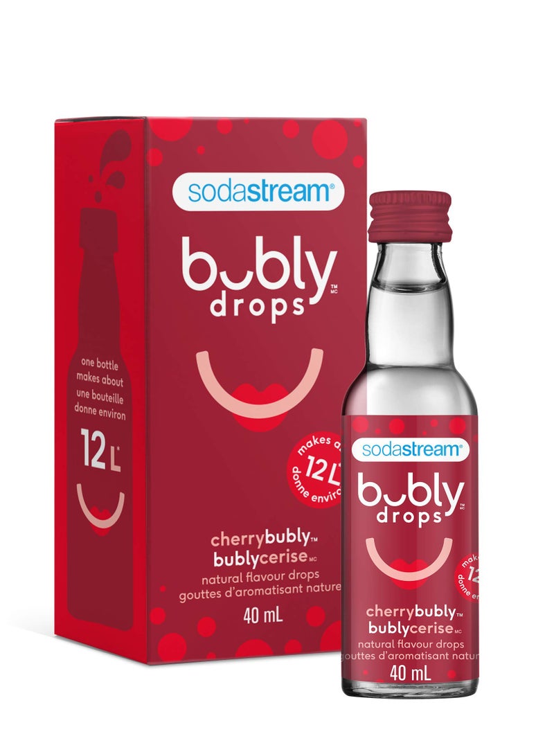 sodastream Cherry Bubly Drops - 40 ml - Image 2