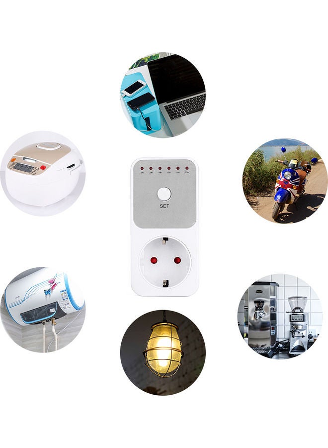 NIBEMINENT Countdown Timer Socket White  - Image 3