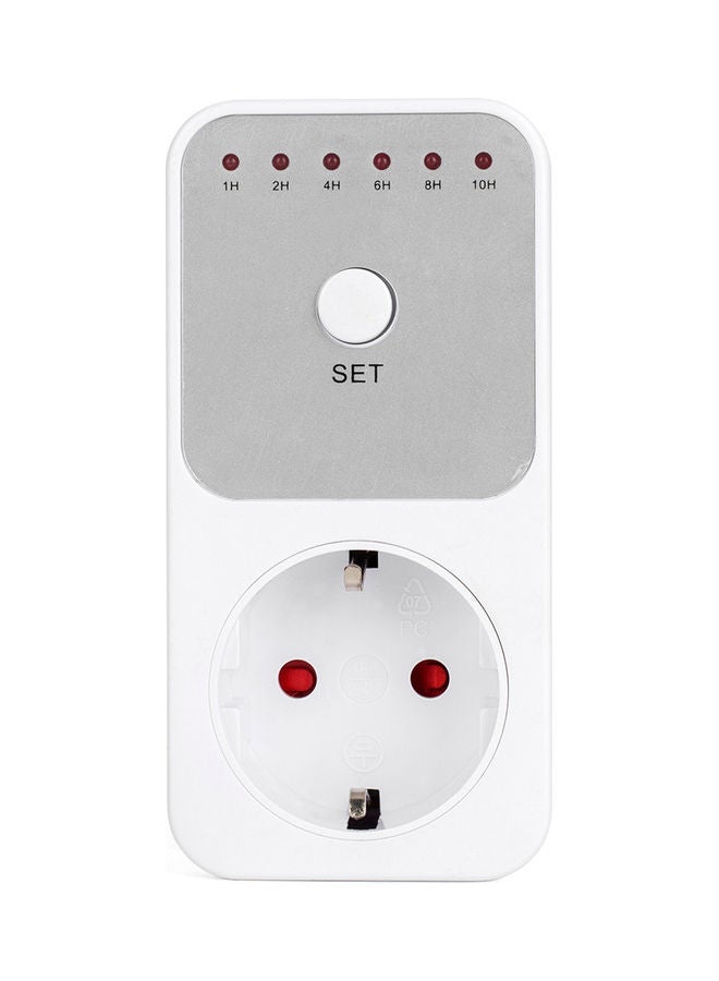 NIBEMINENT Countdown Timer Socket White  - Image 1