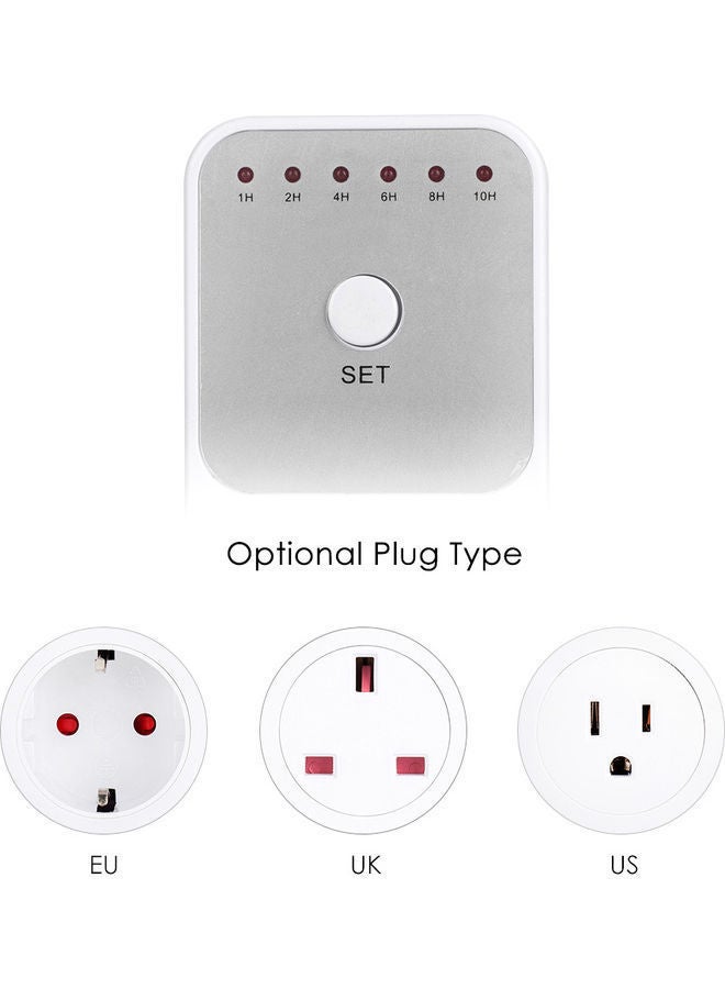 NIBEMINENT Countdown Timer Socket White  - Image 2