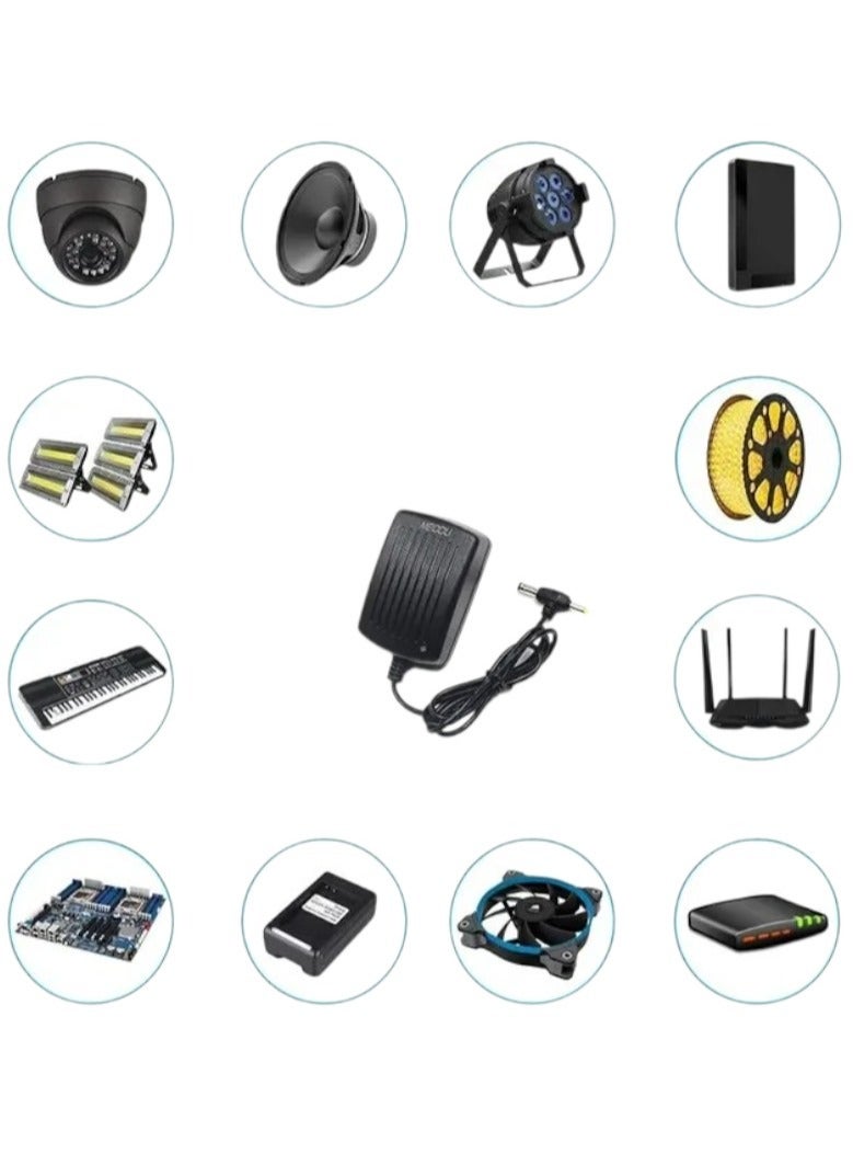 AC/DC Universal Power Supply 2 in 1 Adapter 220V 12V Supply Charger Adapter for LED light Strips CCTV Camera Wifi Router Laptop  others - Image 4