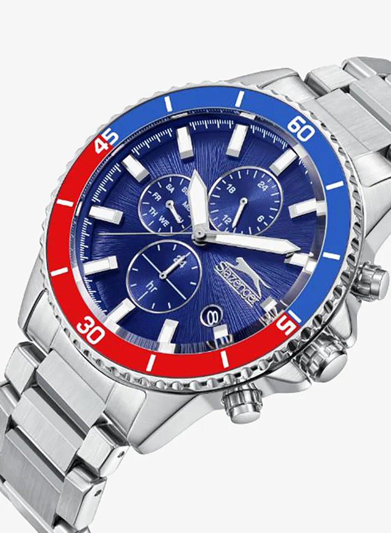 Slazenger Men's Metal Multi Function Watch SL.9.2410.2.01 - 44 mm