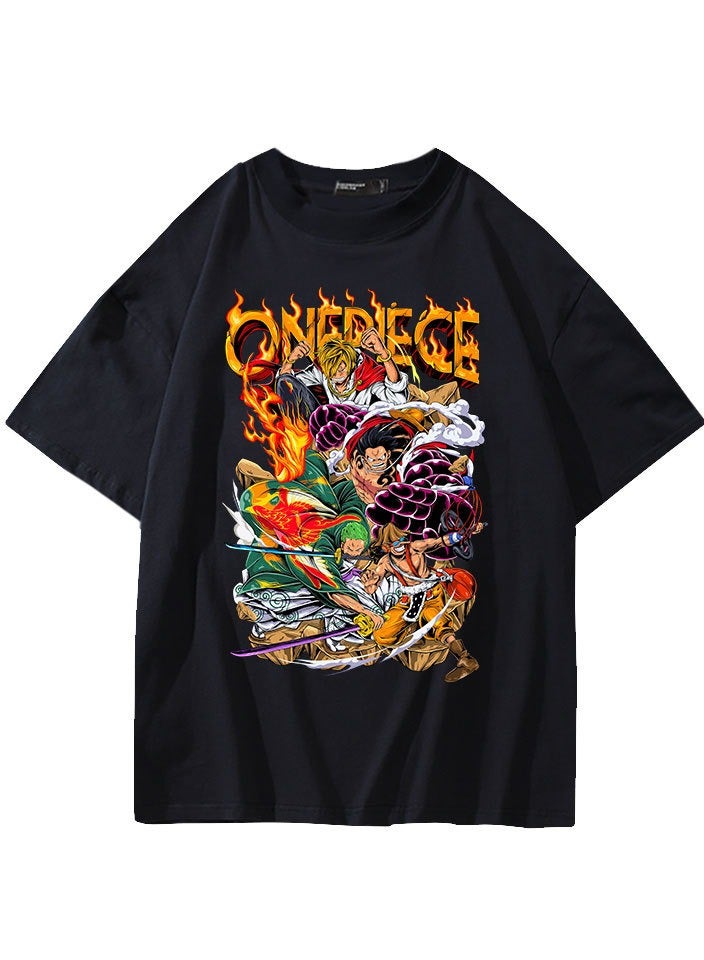 KUYING One Piece Short Sleeved T-Shirt 