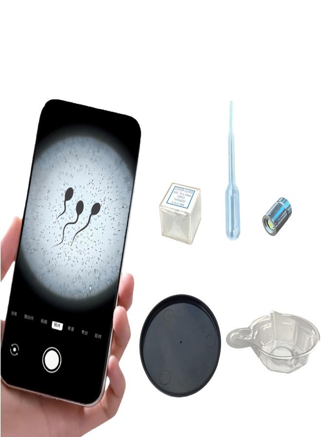MOCHTERO Phone Observation Sperm Magnifier Lens Kit with Storage Case,Cell Phone Lens attachments - Image 1