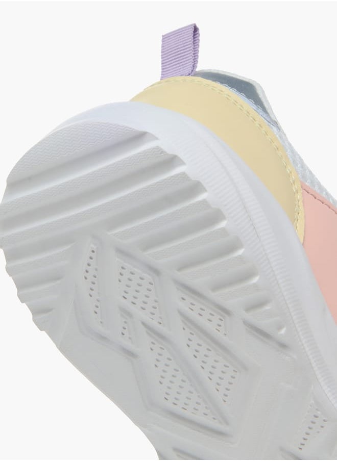 Flora Bella By Shoexpress Girls Colourblock Sneakers With Hook And Loop Closure  - Image 5