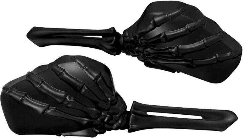 Kuryakyn Skeleton Hand Motorcycle Mirrors - Image 4