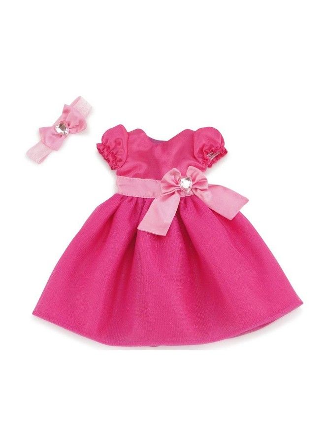 Emily Rose 14.5 Inch Doll Beautiful 14" Doll Jeweled Pink Party Dress Includes Matching Headband Accessory ; Perfect For Valentine'S Day! - Image 2