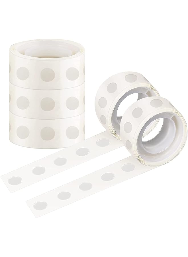 erorex 500Pcs Balloon Glue Dots Removable Adhesive Tape Double Sided Glue Point For Scrapbook Party Wedding Decoration 5 Rolls - Image 1