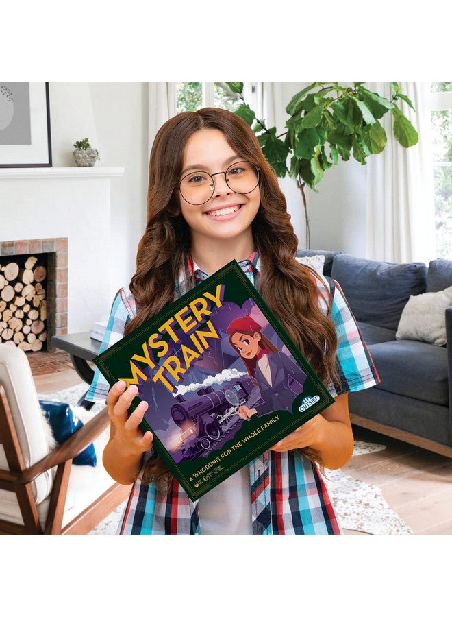 Outset Media Mystery Train A Game Of Whodunit For The Whole Family For 2 To 6 Players Ages 10 And Up By Outset Media - Image 4