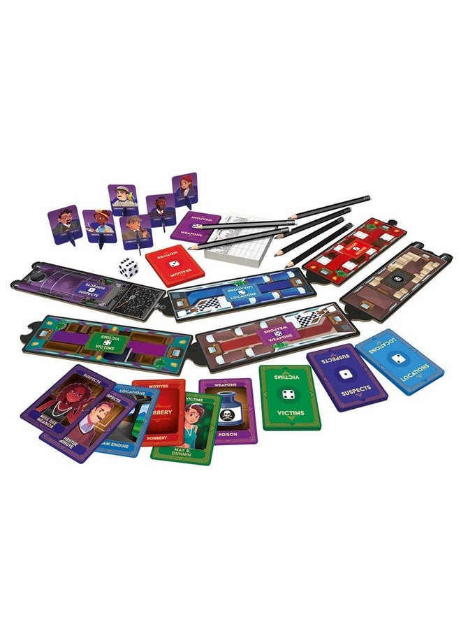 Outset Media Mystery Train A Game Of Whodunit For The Whole Family For 2 To 6 Players Ages 10 And Up By Outset Media - Image 3