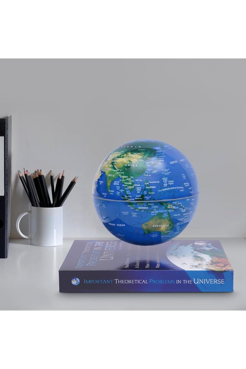 Magnetic Levitating Globe LED RGB Levitation Floating Geographic Globe Deco Gift - Image 1