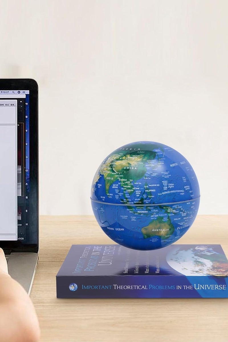 Magnetic Levitating Globe LED RGB Levitation Floating Geographic Globe Deco Gift - Image 4