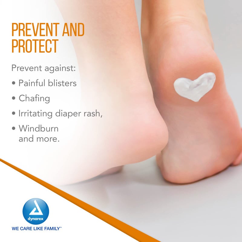 Dynarex White Petrolatum, Petroleum Jelly for Dry, Damaged or Cracked Skin, Soothing White Petroleum Jelly for Minor Skin Irritations, 6 Pack of Petroleum Jelly Tubes, 1 Ounce (Pack of 6) - Image 4