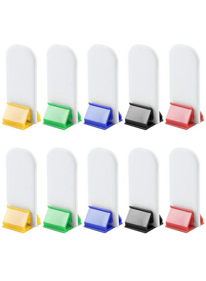 Bignc 50 Pack Colorful Game Card Stands 50 Pieces White Blank Game Board Marker For Diy Board Game Party Favor - Image 5