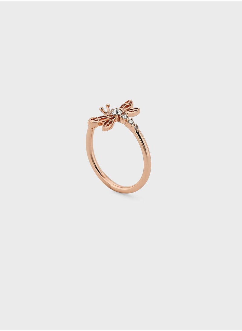 OLIVIA BURTON - Dancing Dragonfly Ring - Image 1